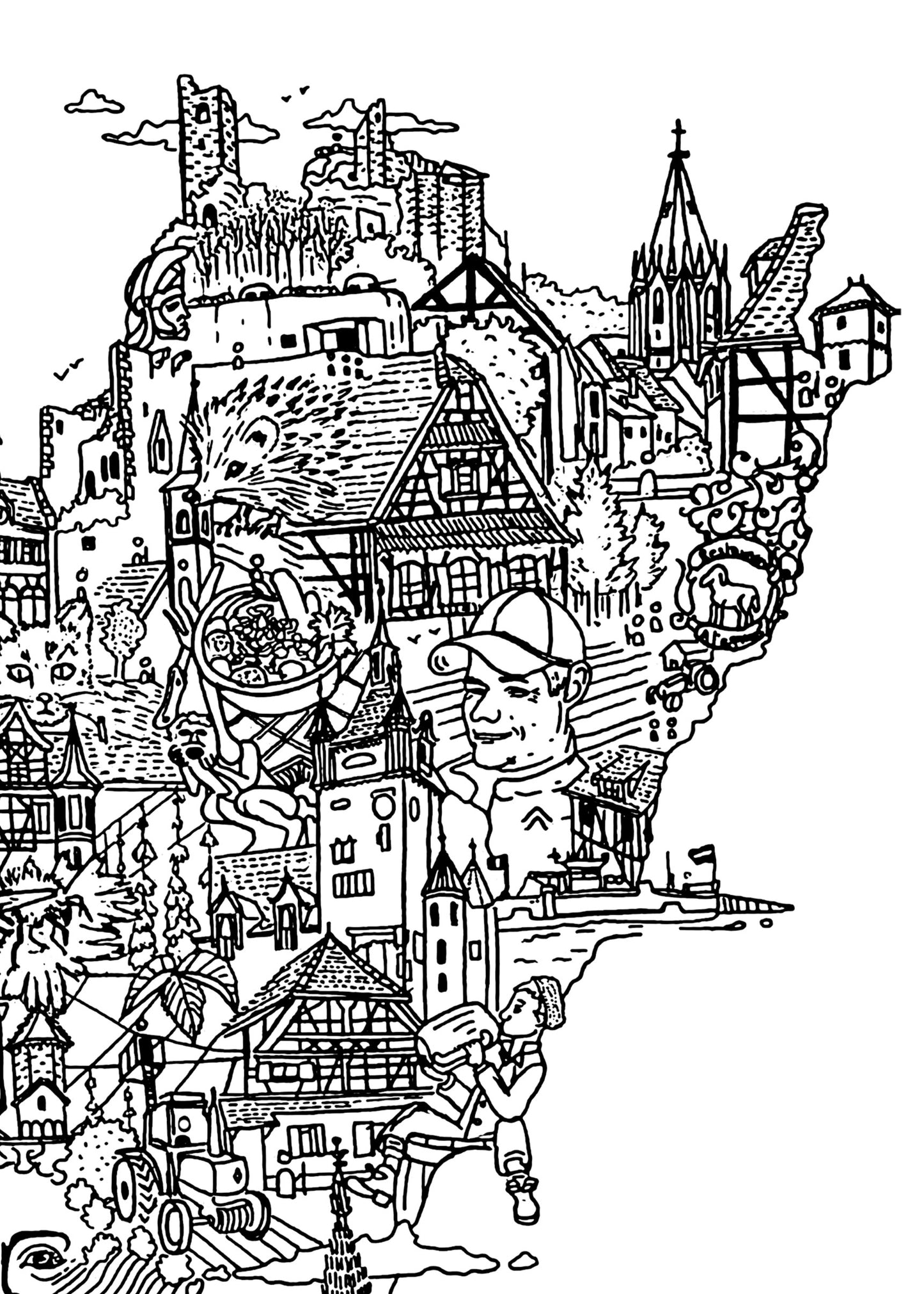 Carte - Alsace