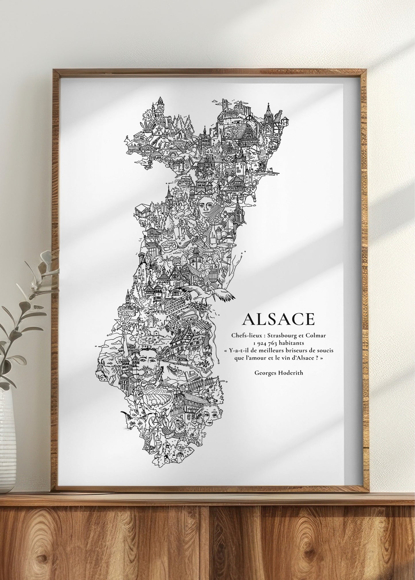Carte - Alsace