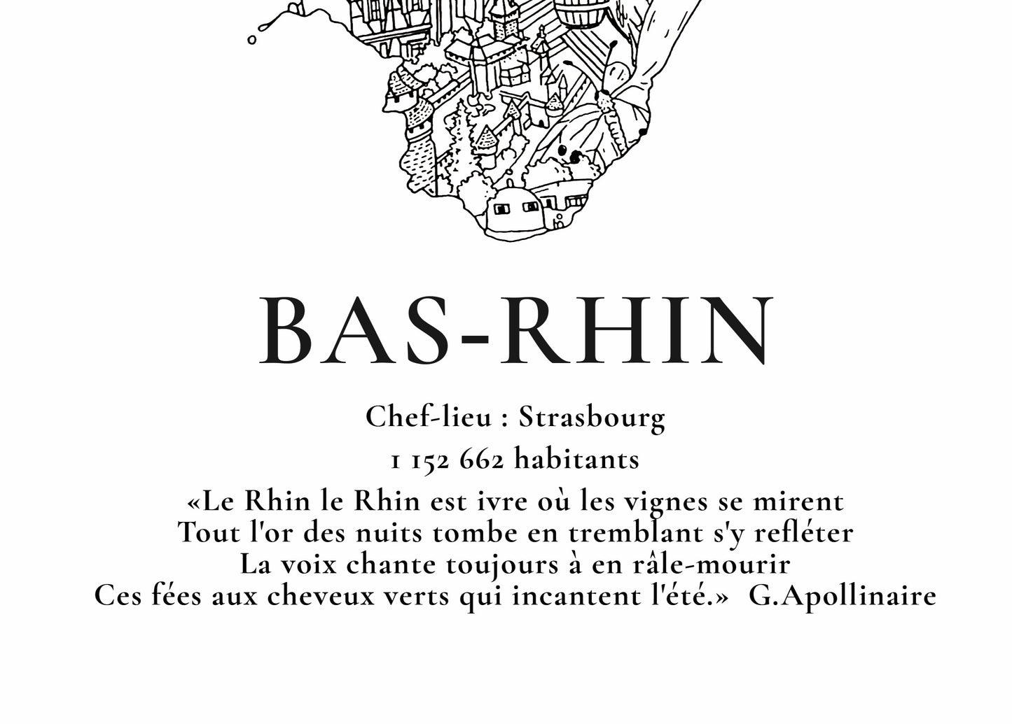 Carte - Bas-Rhin