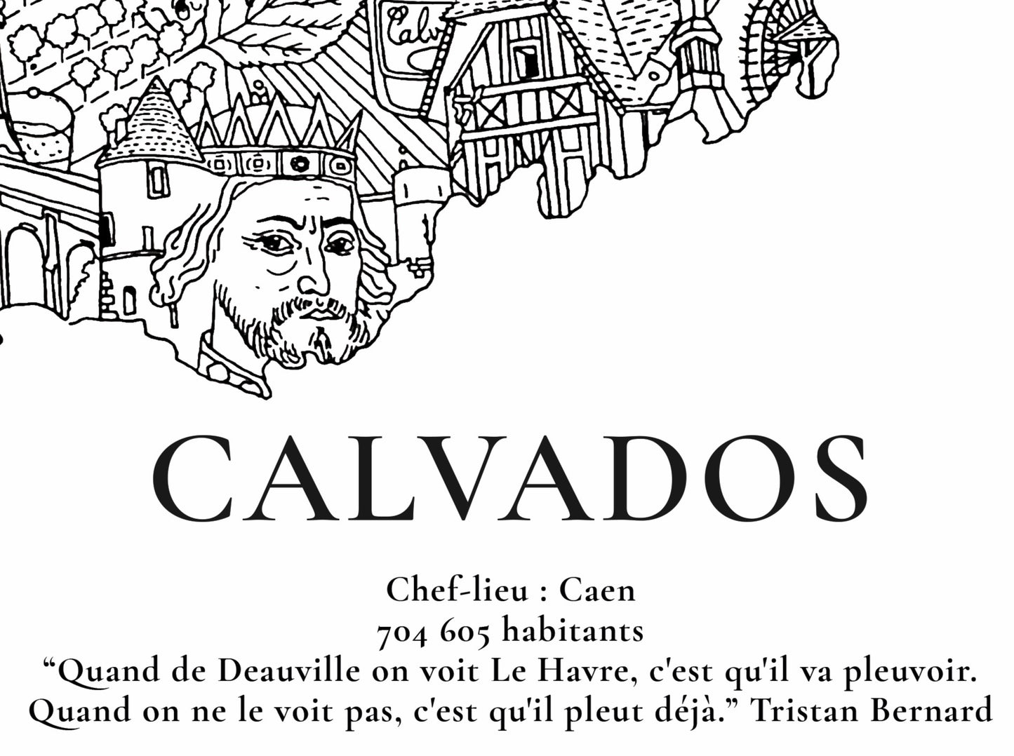 Carte - Calvados