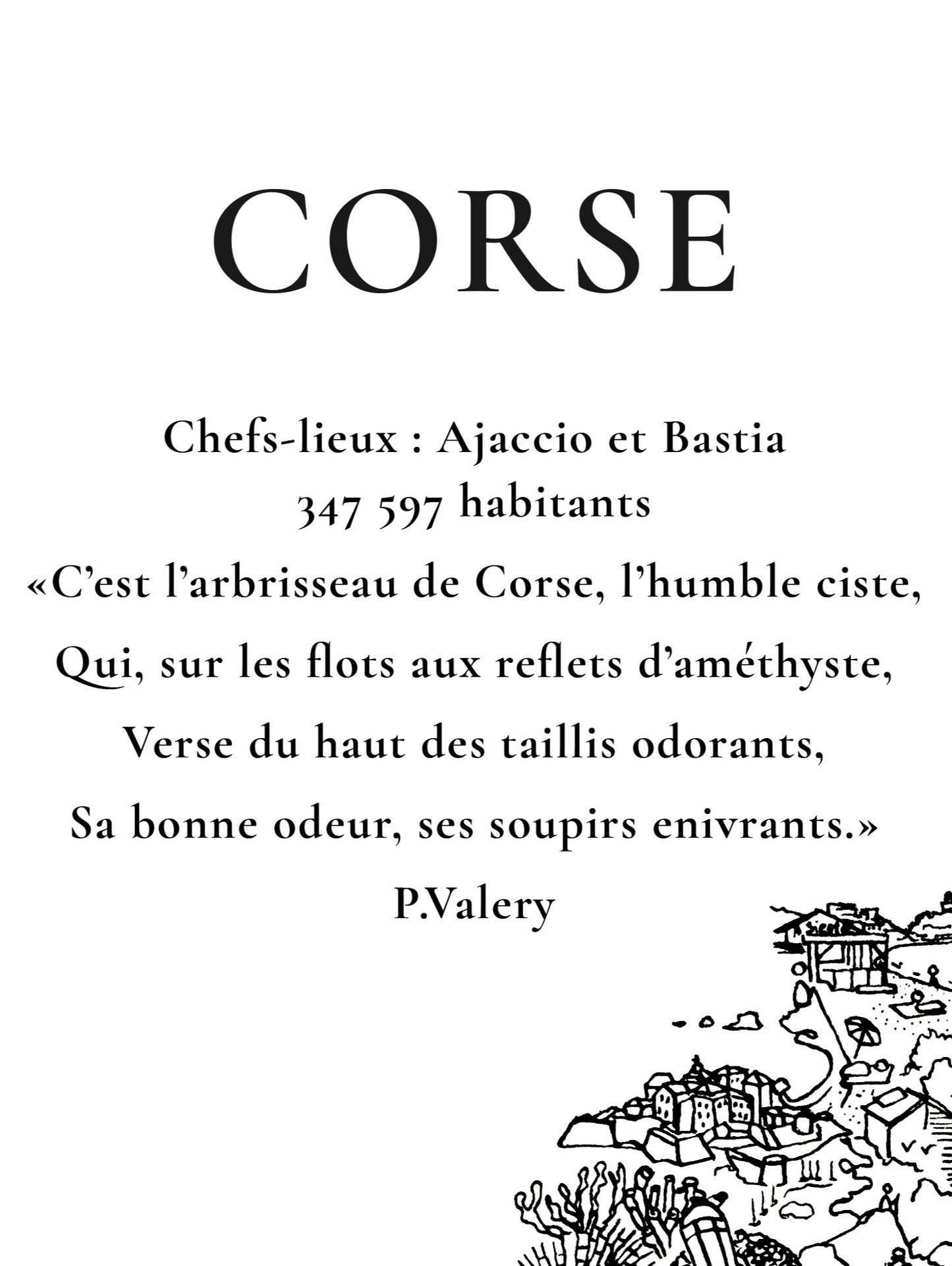 Carte - Corse