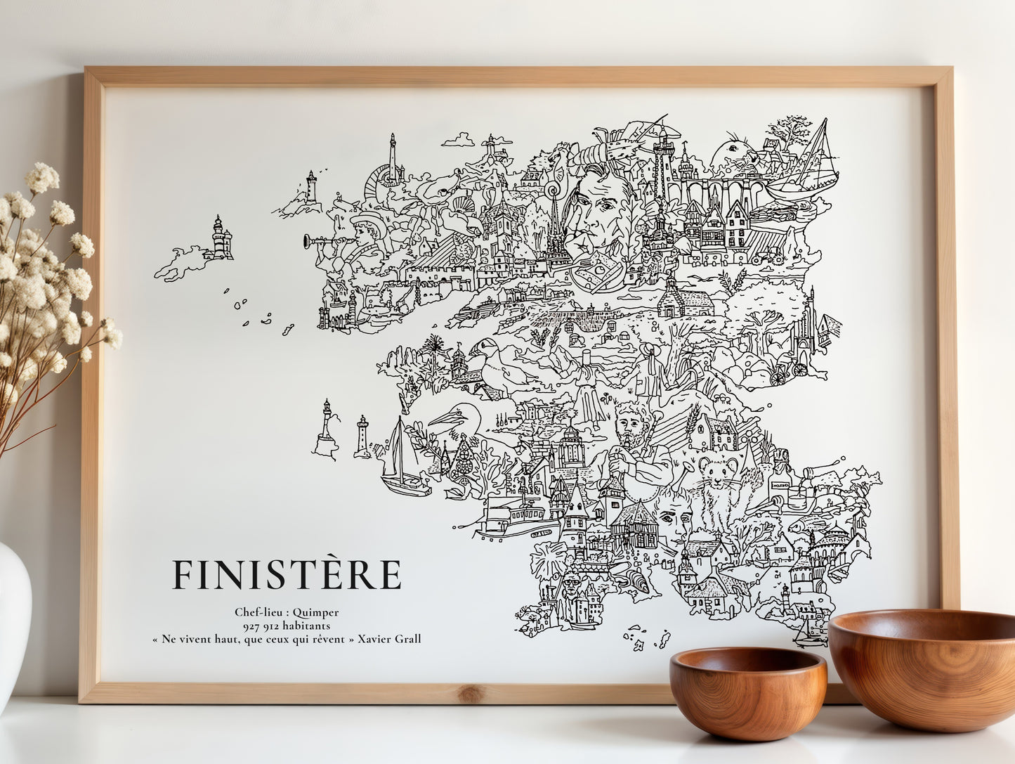 Carte - Finistère