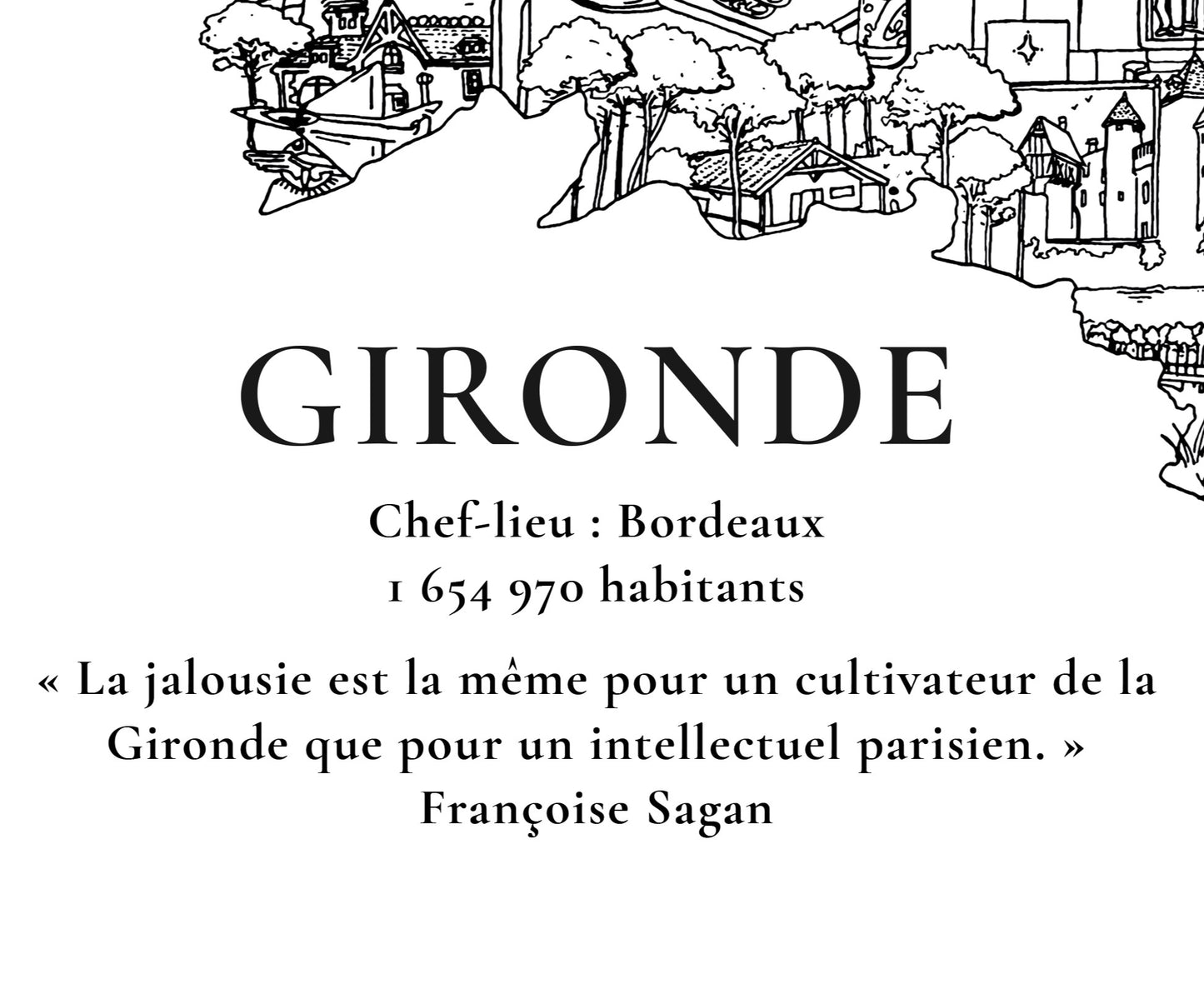 Carte - Gironde