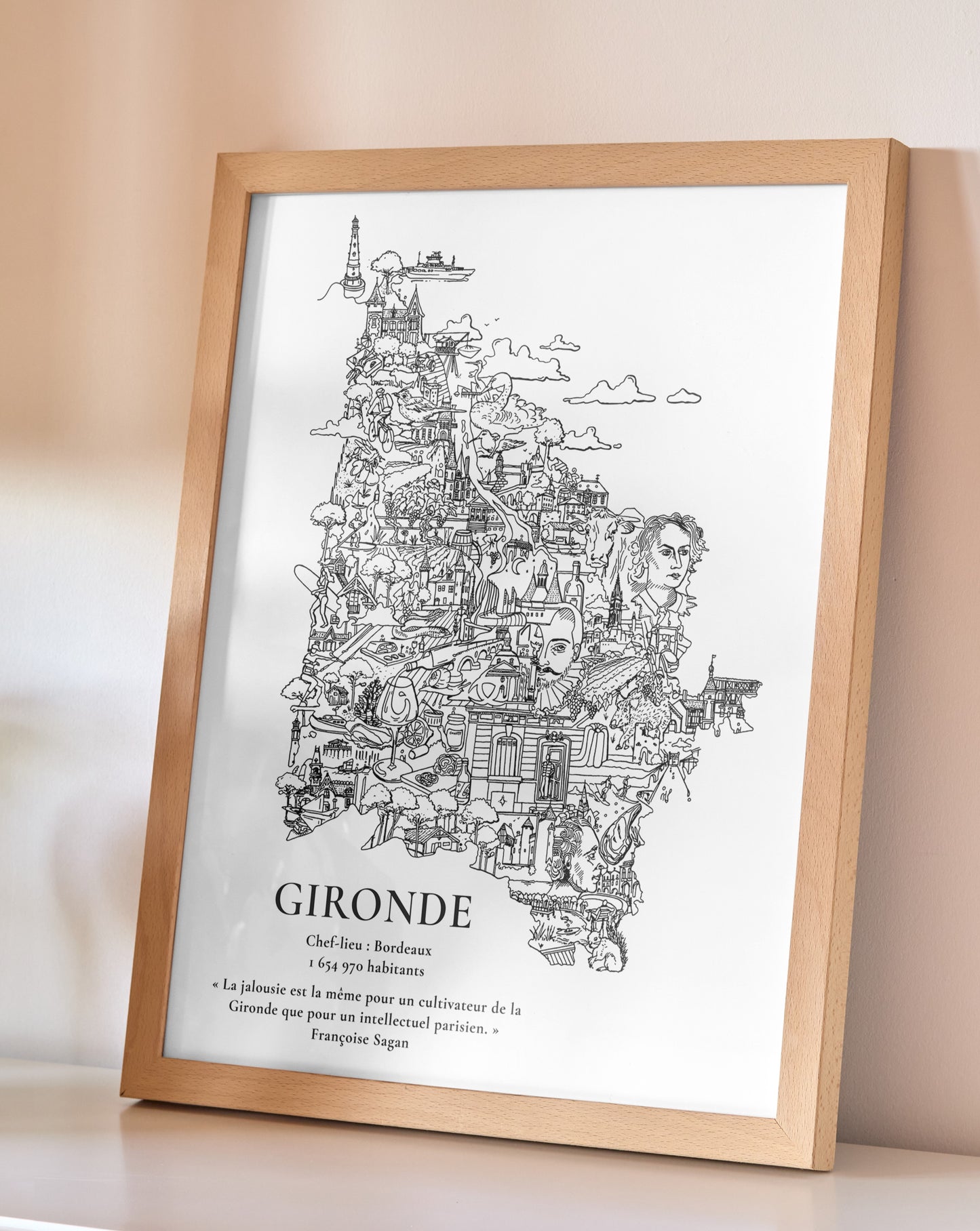 Carte - Gironde