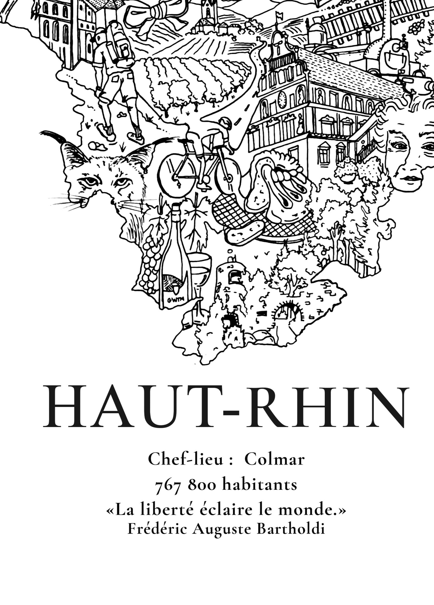 Carte - Haut-Rhin