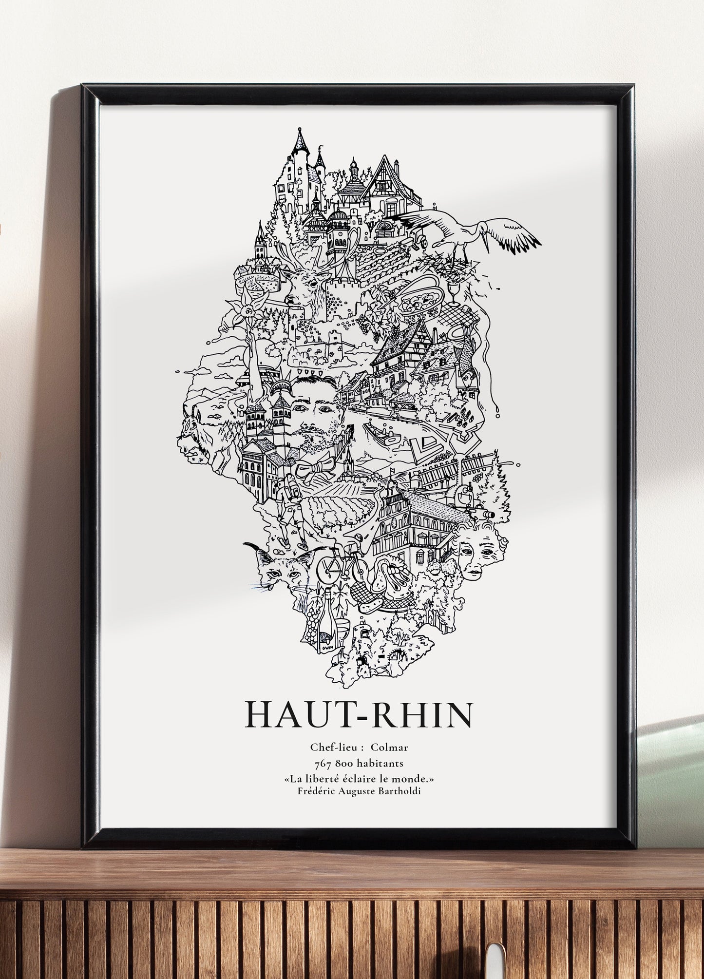 Carte - Haut-Rhin