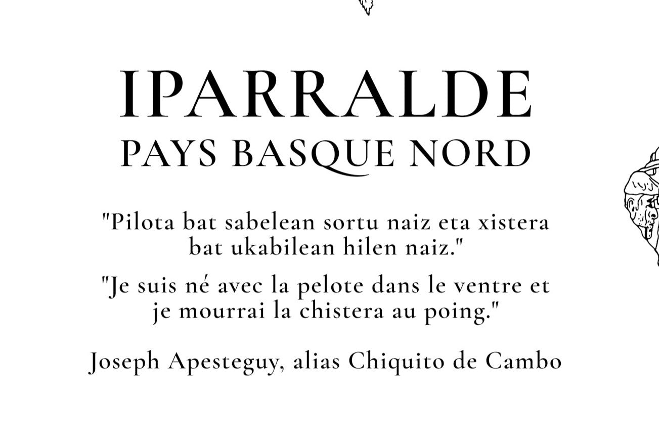 Carte - Iparralde - Pays Basque Nord