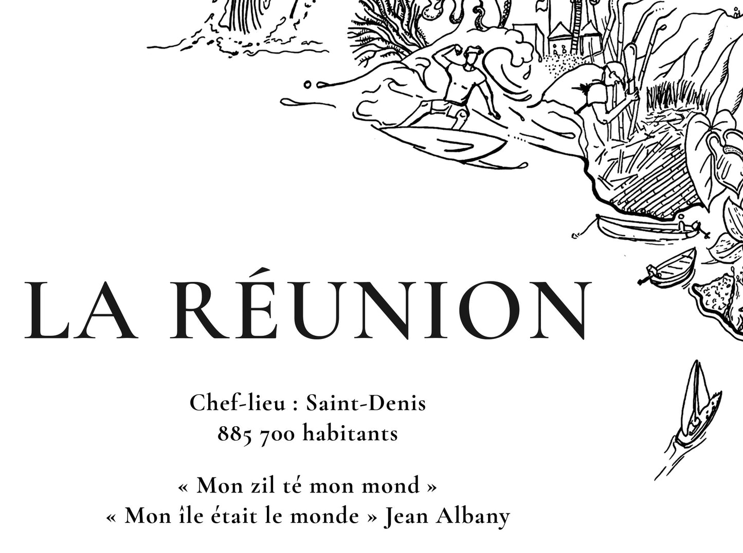 Carte - La Réunion