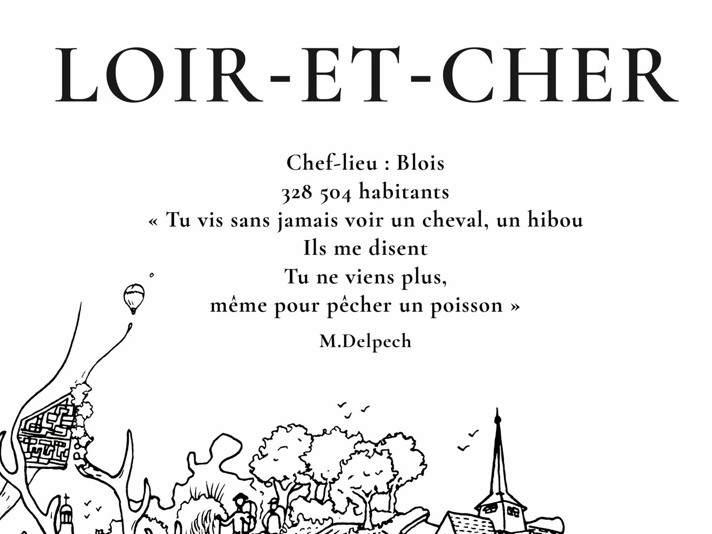 Carte - Loir-et-Cher