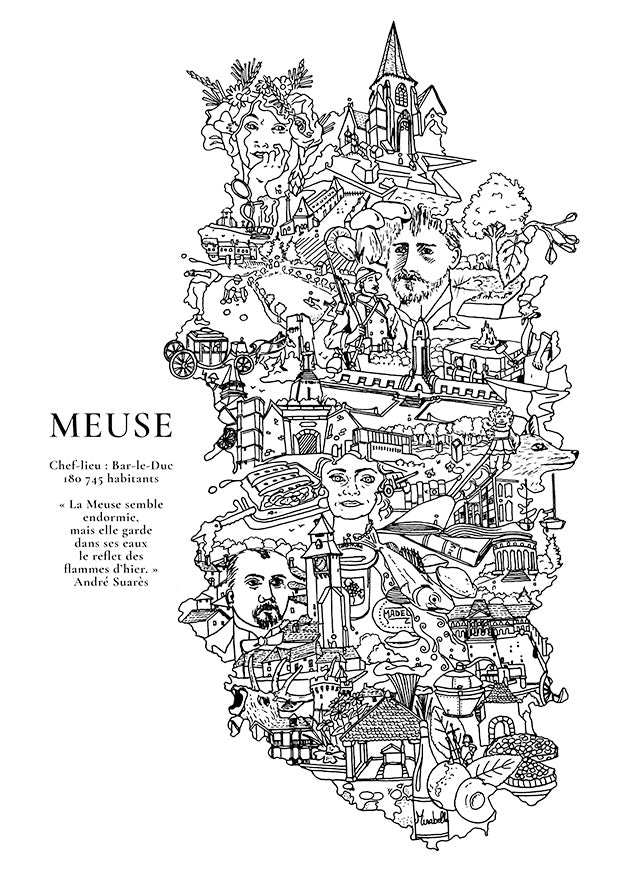 Carte - Meuse