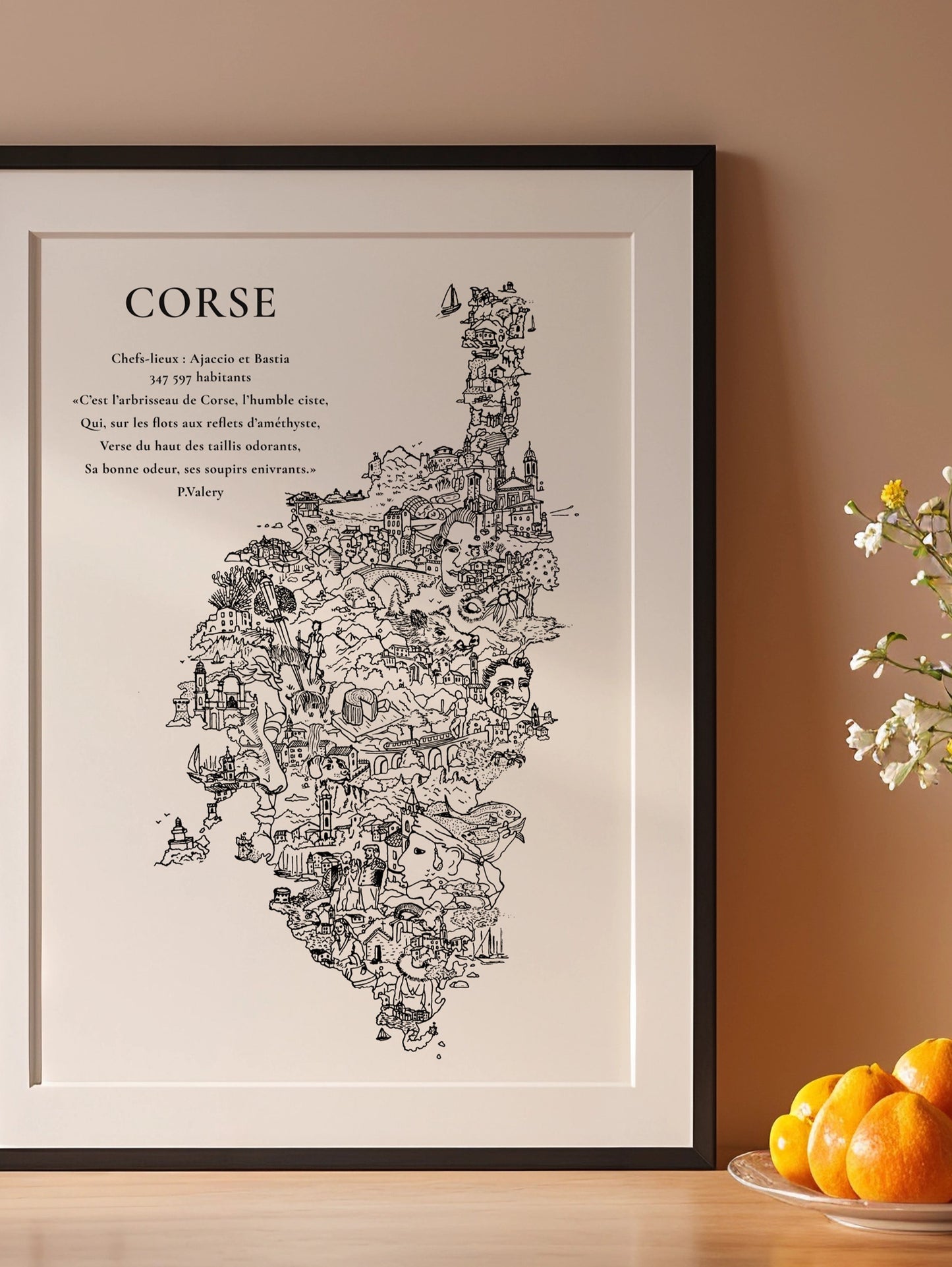 Carte - Corse
