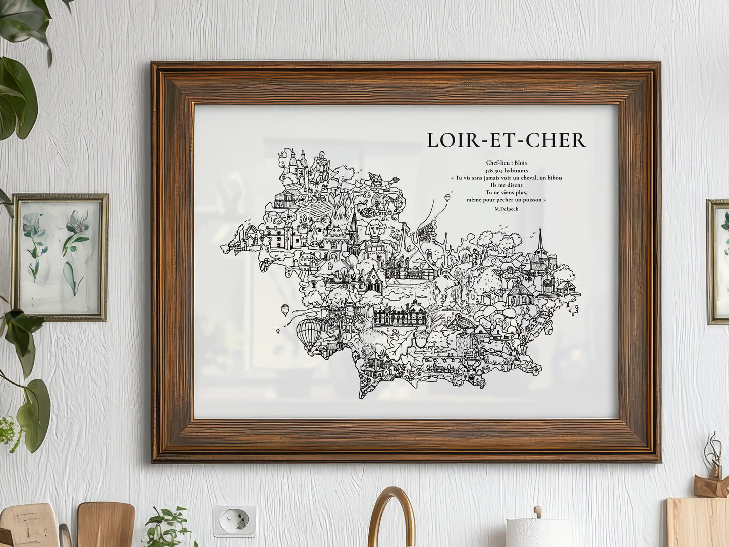 Carte - Loir-et-Cher