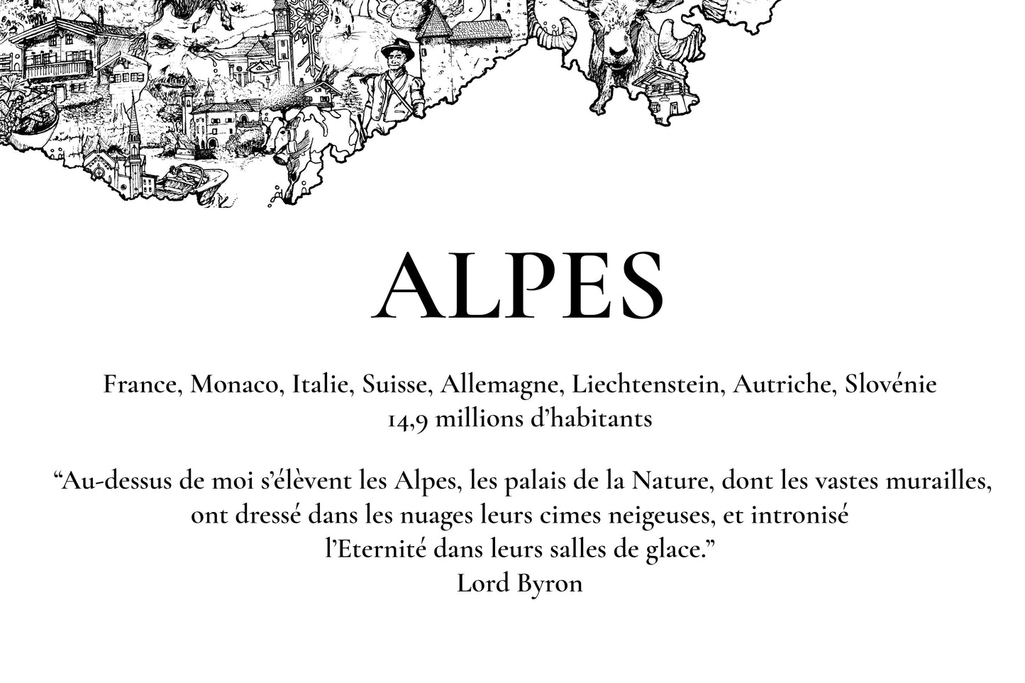 Carte - Alpes