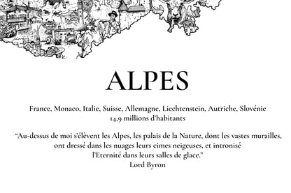Carte - Alpes