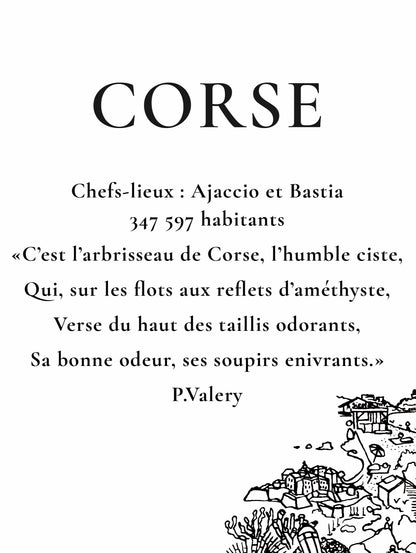 Carte - Corse