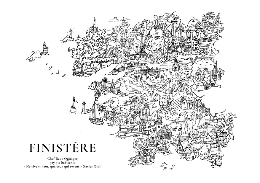 Carte - Finistère