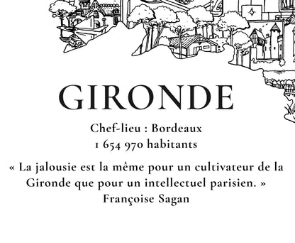 Carte - Gironde