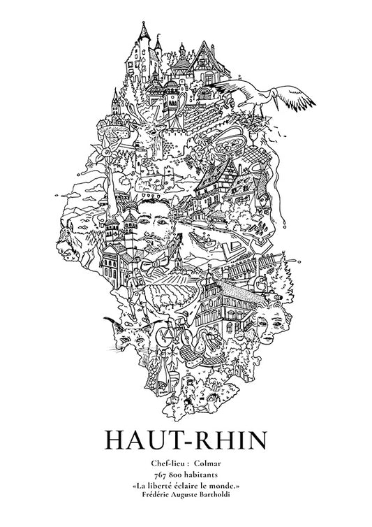 Carte - Haut-Rhin