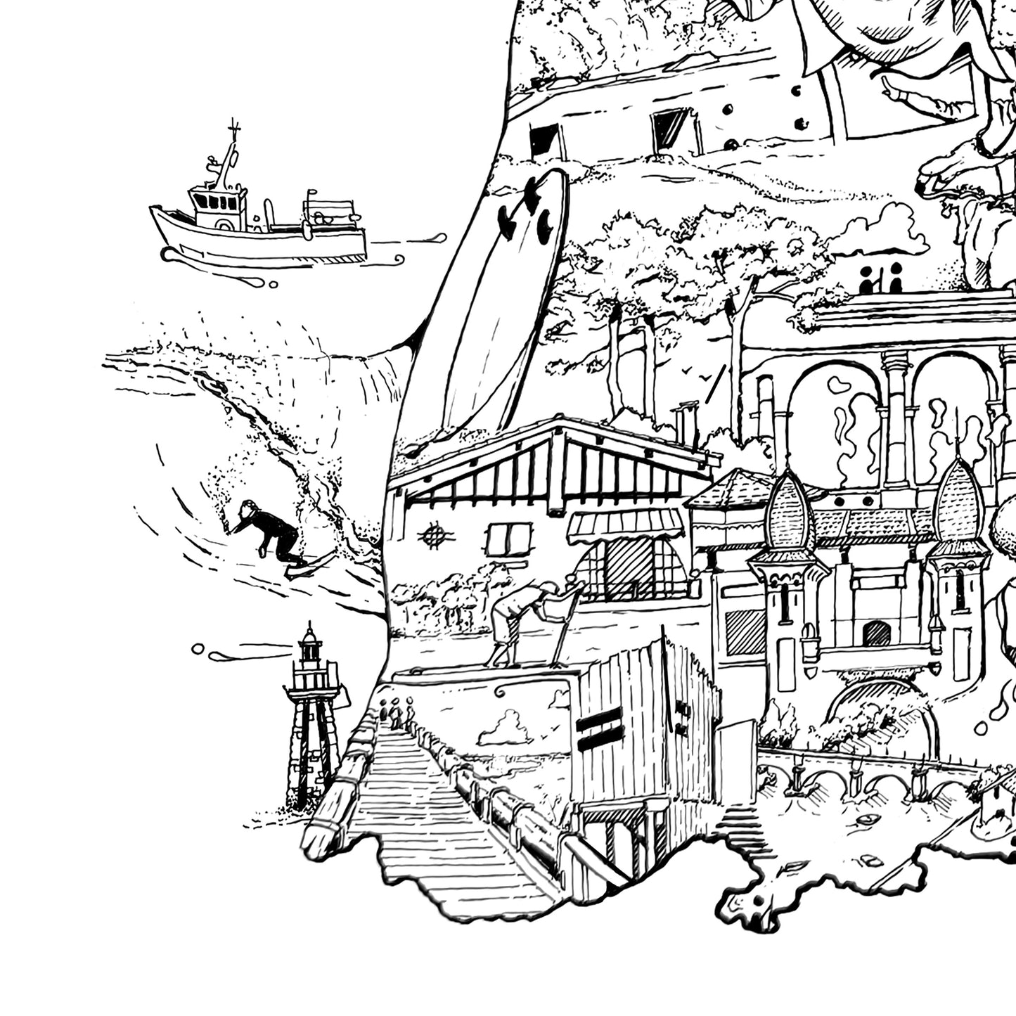Carte - Landes