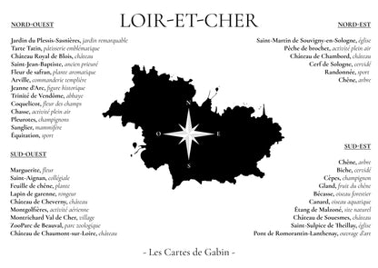 Carte - Loir-et-Cher