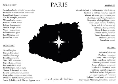 Carte - Paris