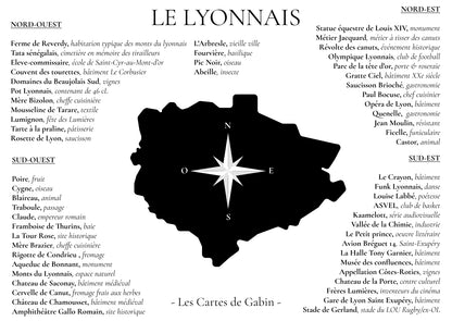 Carte - Le Lyonnais