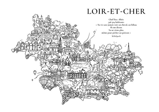 Carte - Loir-et-Cher