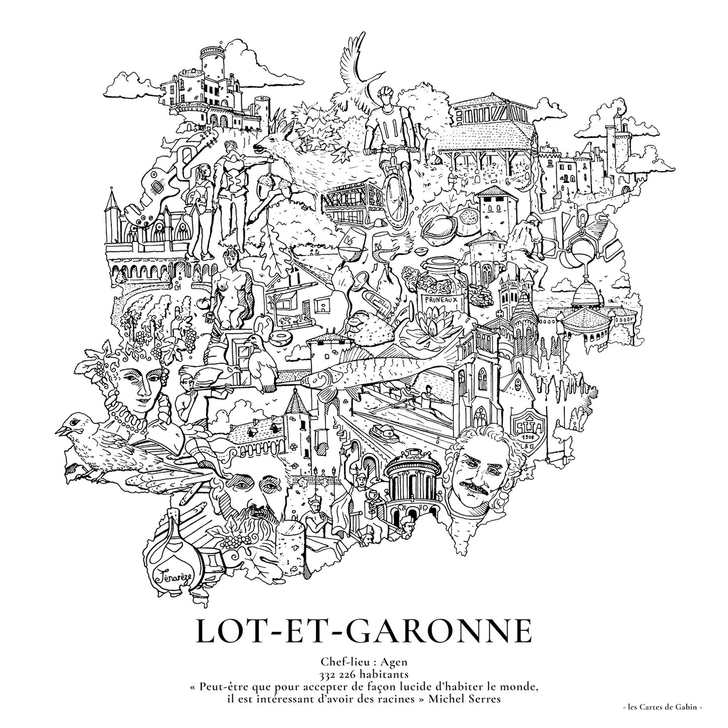 Carte - Lot-et-Garonne