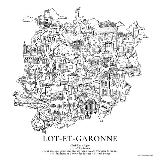 Carte - Lot-et-Garonne