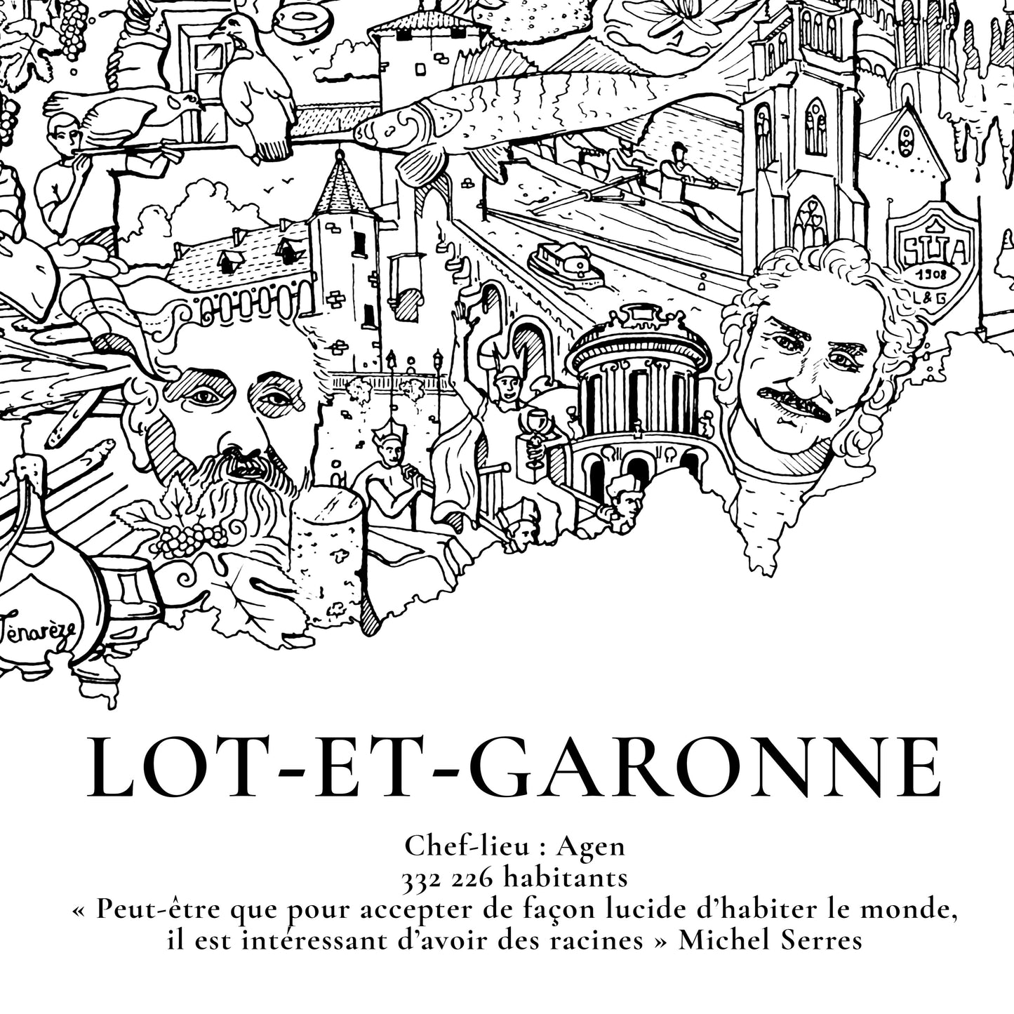 Carte - Lot-et-Garonne