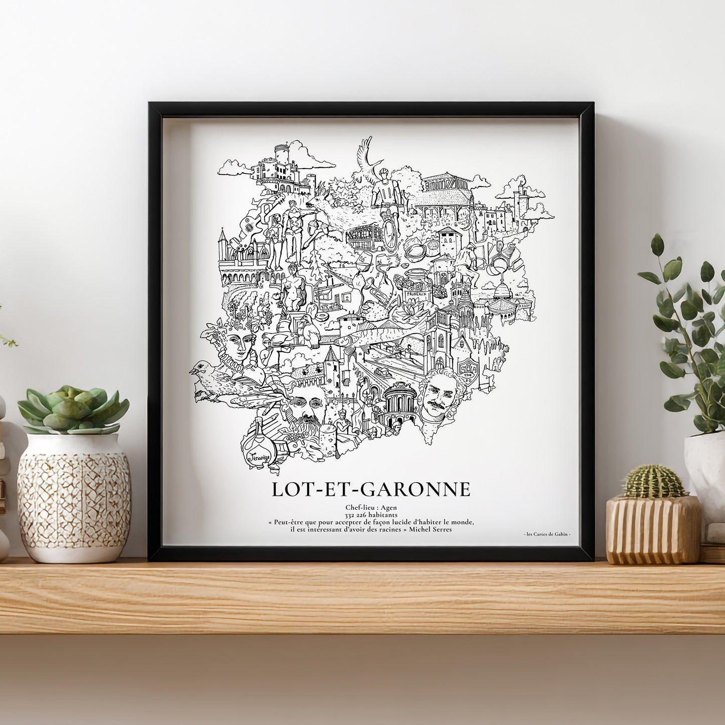 Carte - Lot-et-Garonne