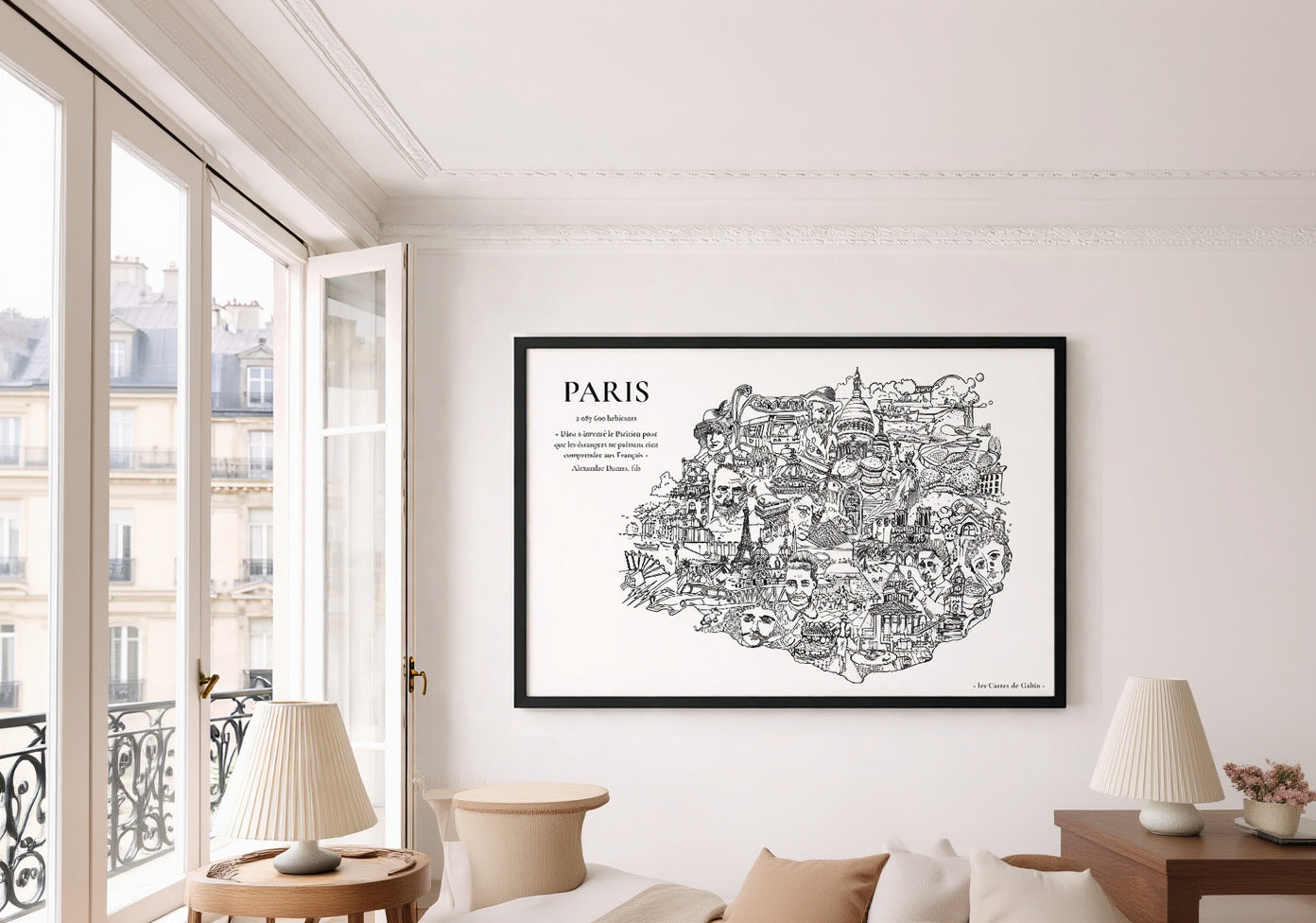 Carte - Paris
