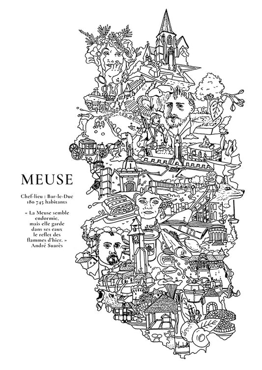 Carte - Meuse