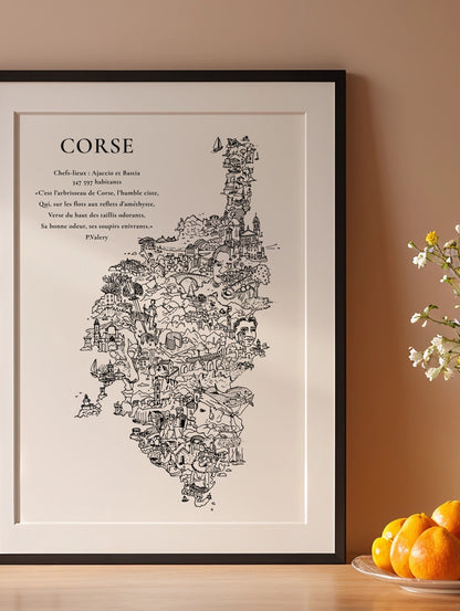 Carte - Corse