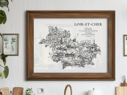 Carte - Loir-et-Cher