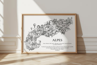 Carte - Alpes