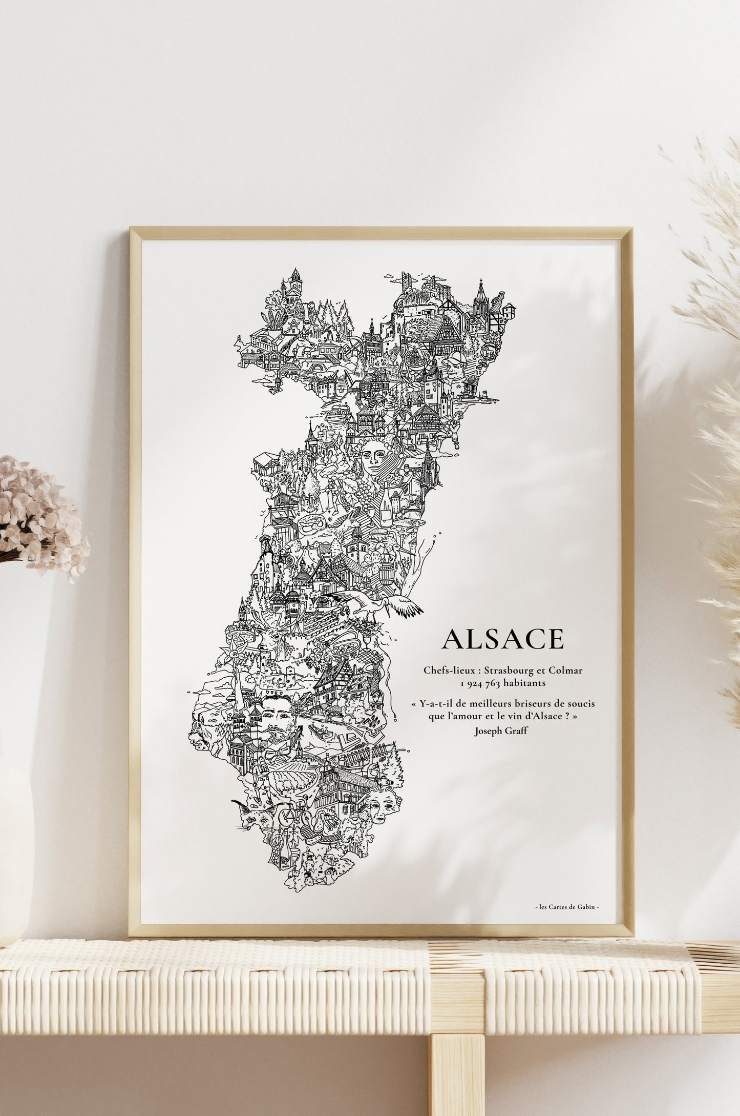 Carte - Alsace