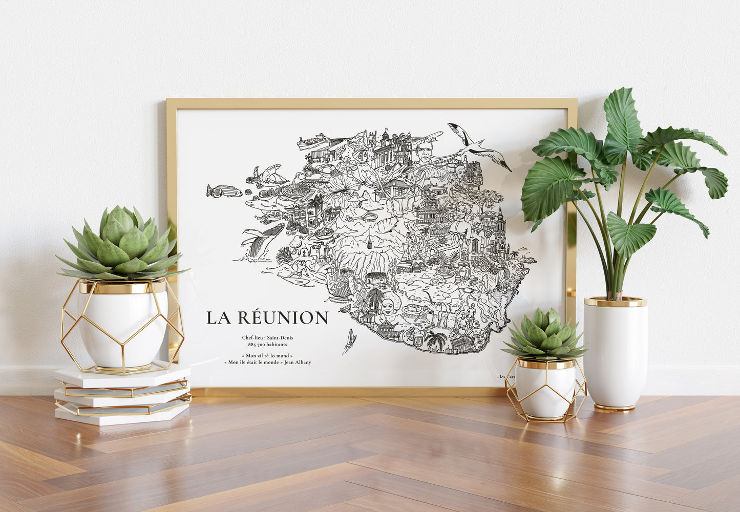 Carte - La Réunion