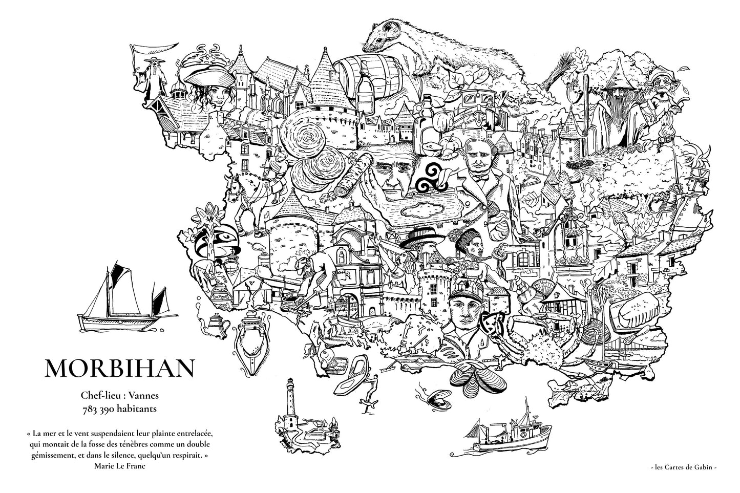Carte - Morbihan