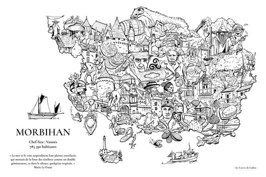 Carte - Morbihan