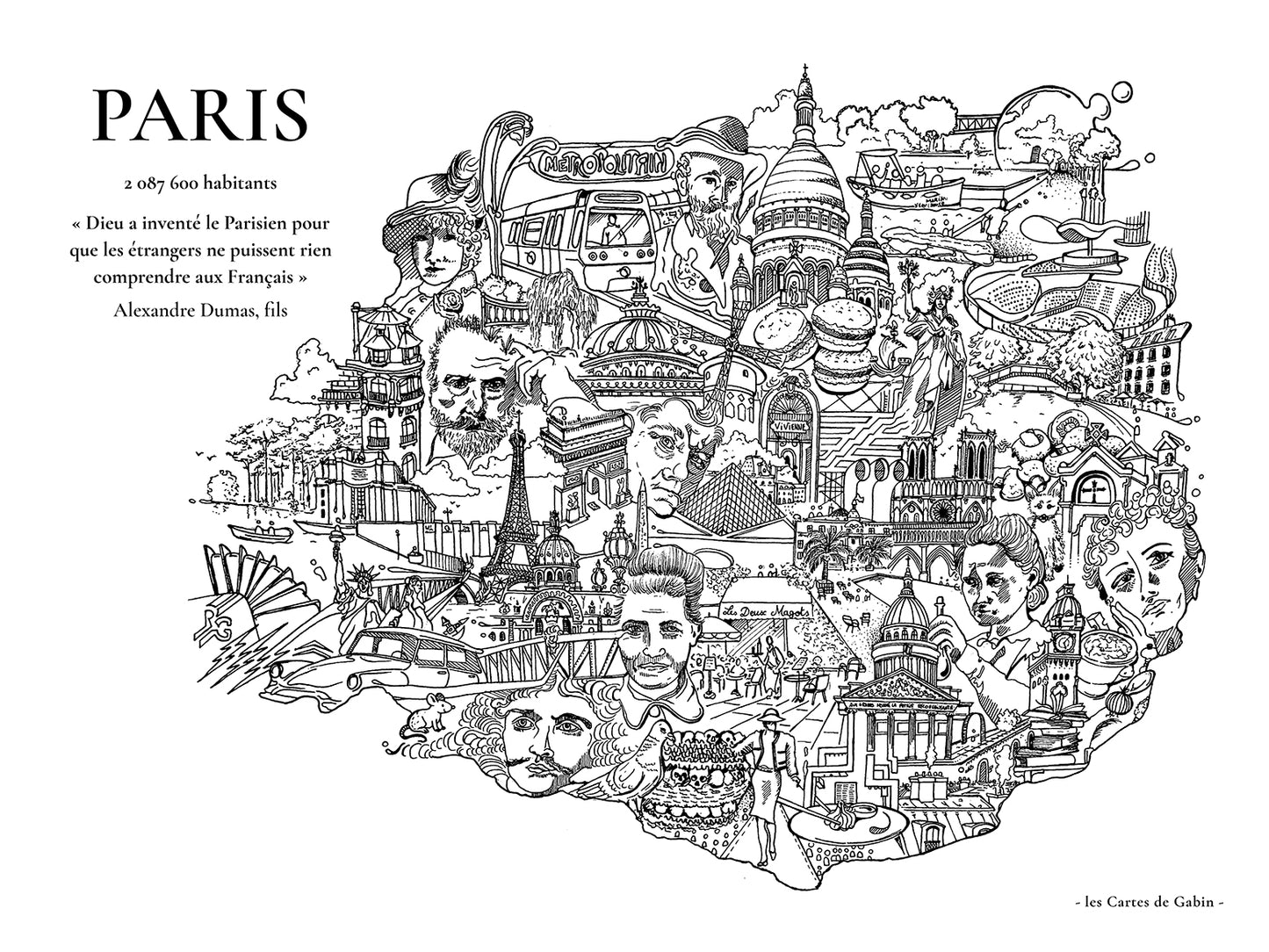 Carte - Paris