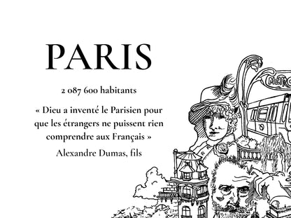 Carte - Paris