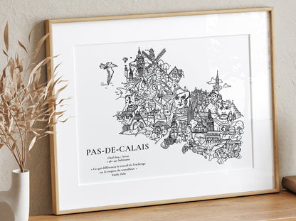 Carte - Pas-de-Calais