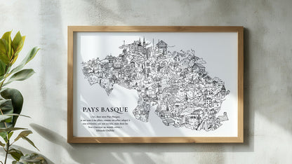 Carte - Pays Basque Nord