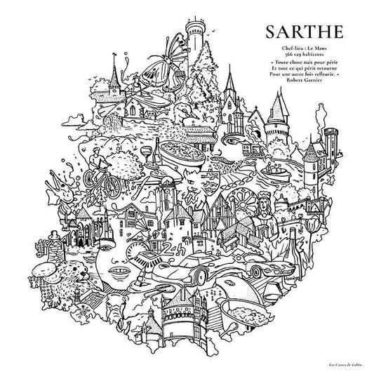 Carte - Sarthe