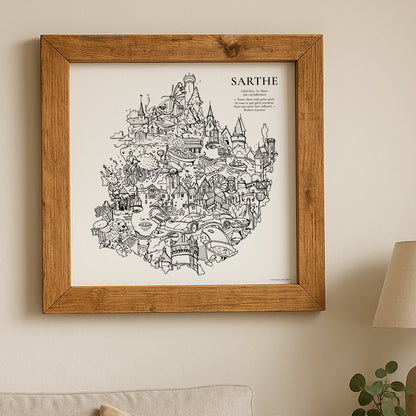 Carte - Sarthe