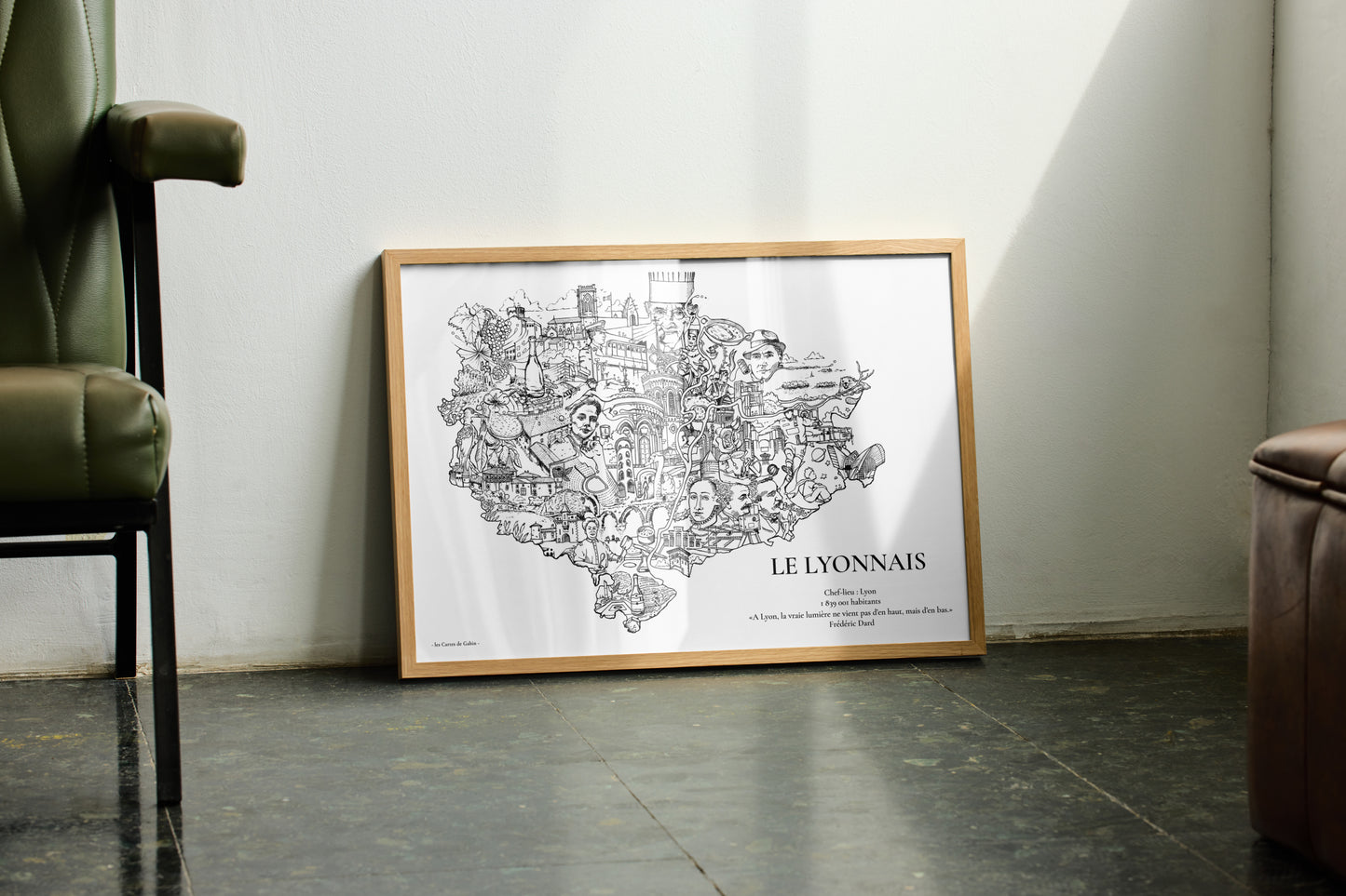 Carte - Le Lyonnais